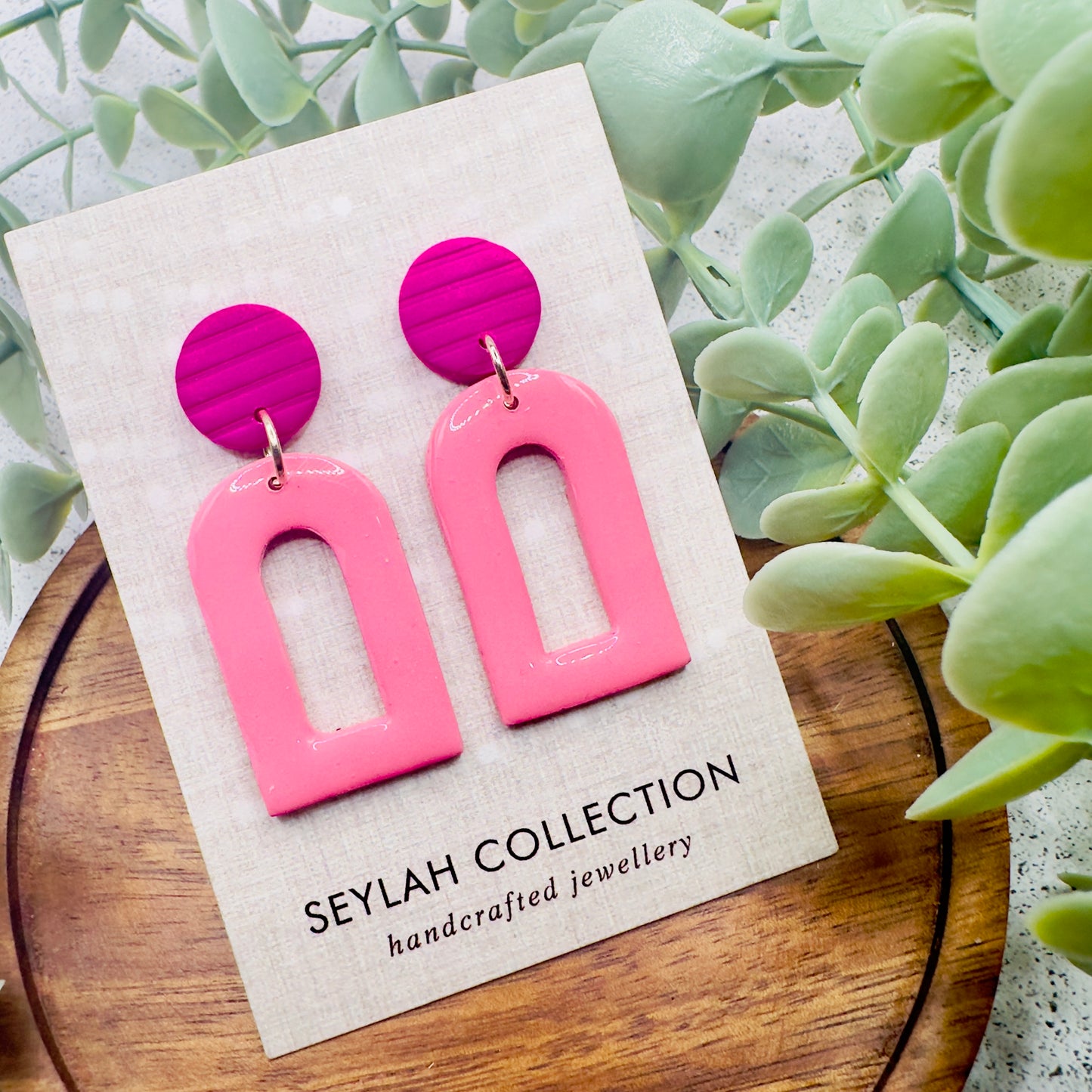 Willow Dangles | ‘Barbie Pink’