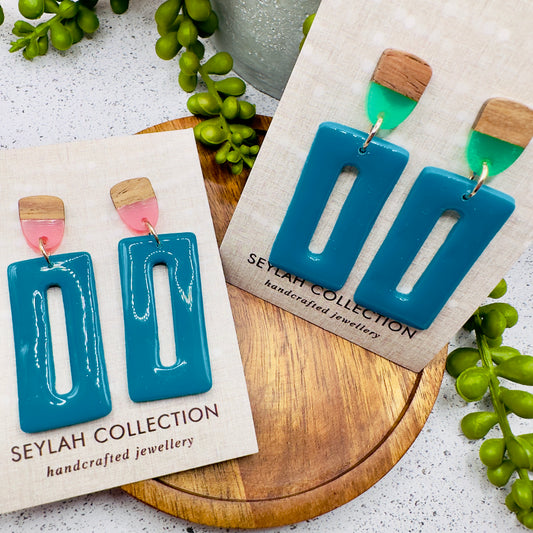 Frida Dangles | Teal