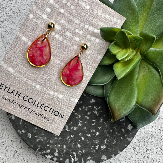 Charlotte Dangles | Rose Quartz