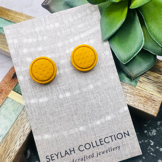 Ashley Studs | Mustard